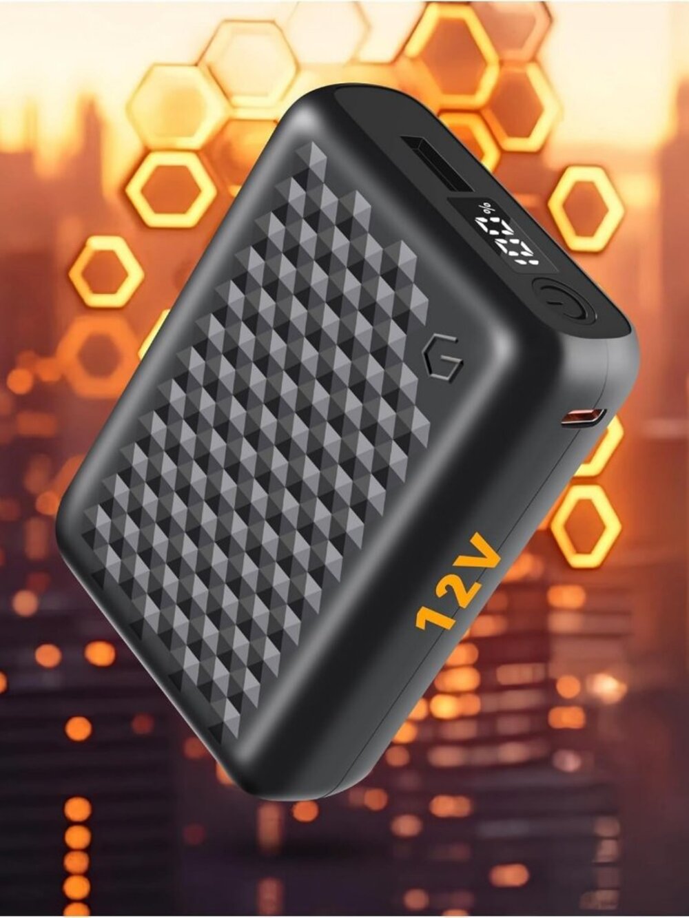 High-Capacity 18400mAh USB Battery Pack for Heated Apparel & Camping Gear